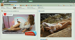 Desktop Screenshot of martamodel.deviantart.com