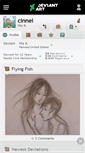 Mobile Screenshot of cinnel.deviantart.com