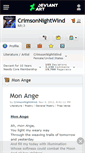 Mobile Screenshot of crimsonnightwind.deviantart.com