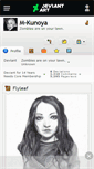 Mobile Screenshot of m-kunoya.deviantart.com