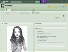 Tablet Screenshot of m-kunoya.deviantart.com