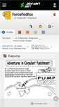 Mobile Screenshot of forcefedfox.deviantart.com