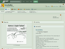 Tablet Screenshot of forcefedfox.deviantart.com