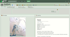 Desktop Screenshot of cloudninja5.deviantart.com