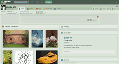 Desktop Screenshot of google-em.deviantart.com
