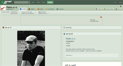 Desktop Screenshot of fenix--x--x.deviantart.com