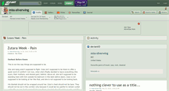 Desktop Screenshot of miss-silverwing.deviantart.com