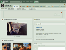 Tablet Screenshot of mtinuviel.deviantart.com