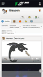 Mobile Screenshot of graycon.deviantart.com