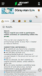 Mobile Screenshot of dgray-man-sj.deviantart.com