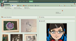 Desktop Screenshot of goldspirit.deviantart.com