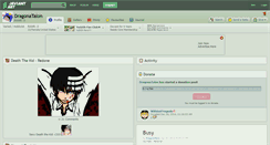 Desktop Screenshot of dragonatalon.deviantart.com