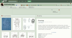 Desktop Screenshot of metalheadarmyguy.deviantart.com