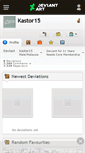 Mobile Screenshot of kastor15.deviantart.com