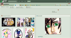 Desktop Screenshot of prettyism.deviantart.com