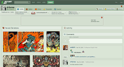 Desktop Screenshot of d-forme.deviantart.com