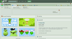 Desktop Screenshot of fruitycuties.deviantart.com