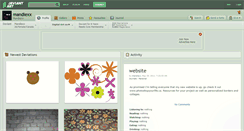 Desktop Screenshot of mandiexx.deviantart.com