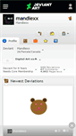 Mobile Screenshot of mandiexx.deviantart.com