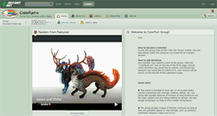 Desktop Screenshot of colorfurr.deviantart.com