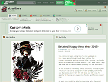 Tablet Screenshot of alcrestkiera.deviantart.com