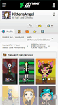 Mobile Screenshot of kittensangel.deviantart.com