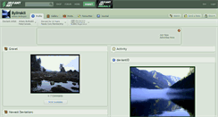 Desktop Screenshot of bylinskii.deviantart.com