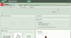 Desktop Screenshot of icywaves.deviantart.com