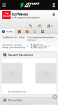 Mobile Screenshot of icywaves.deviantart.com