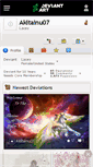 Mobile Screenshot of akitainu07.deviantart.com