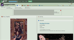 Desktop Screenshot of deadagainchristian.deviantart.com