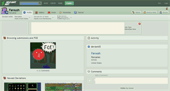 Desktop Screenshot of faroush.deviantart.com