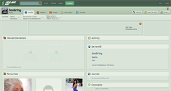 Desktop Screenshot of boobring.deviantart.com