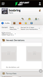 Mobile Screenshot of boobring.deviantart.com
