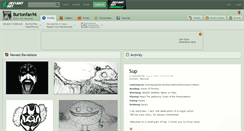Desktop Screenshot of burtonfan96.deviantart.com