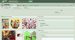 Desktop Screenshot of mokouplz.deviantart.com