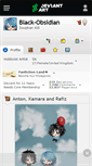 Mobile Screenshot of black-obsidian.deviantart.com
