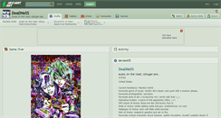 Desktop Screenshot of deadness.deviantart.com