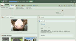 Desktop Screenshot of lilyouka.deviantart.com