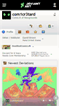 Mobile Screenshot of com1cr3tard.deviantart.com