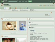 Tablet Screenshot of jacusan.deviantart.com
