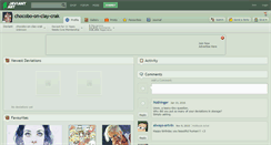Desktop Screenshot of chocobo-on-clay-crak.deviantart.com