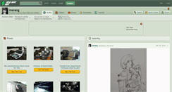 Desktop Screenshot of merang.deviantart.com