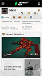 Mobile Screenshot of bdaxl.deviantart.com