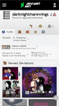 Mobile Screenshot of darknightmarewings.deviantart.com