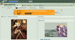 Desktop Screenshot of ichigo-x-rukia-club.deviantart.com