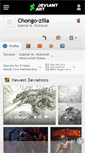 Mobile Screenshot of chongo-zilla.deviantart.com