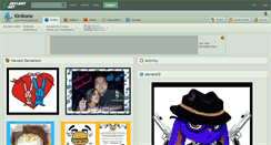 Desktop Screenshot of kinikone.deviantart.com
