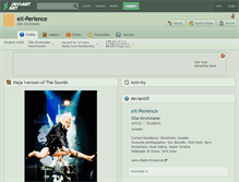 Tablet Screenshot of ex-perience.deviantart.com