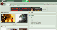 Desktop Screenshot of ali-z.deviantart.com